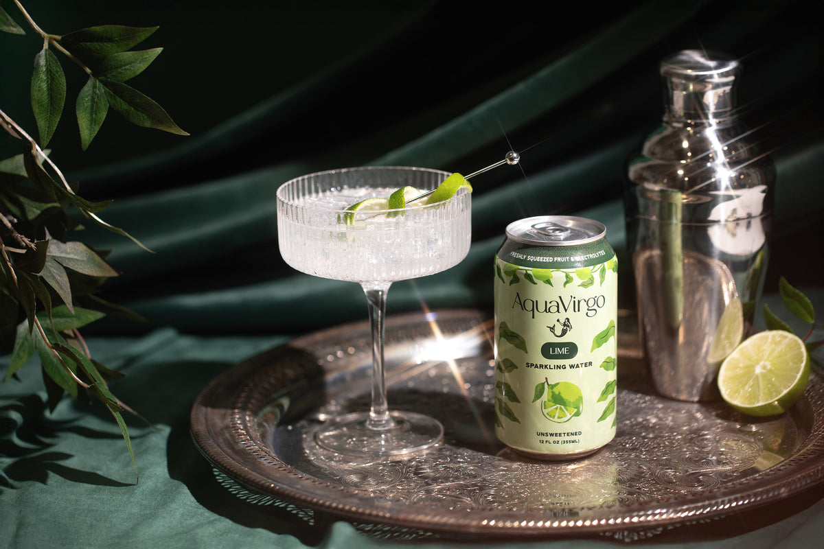 Lime Sparkling Water